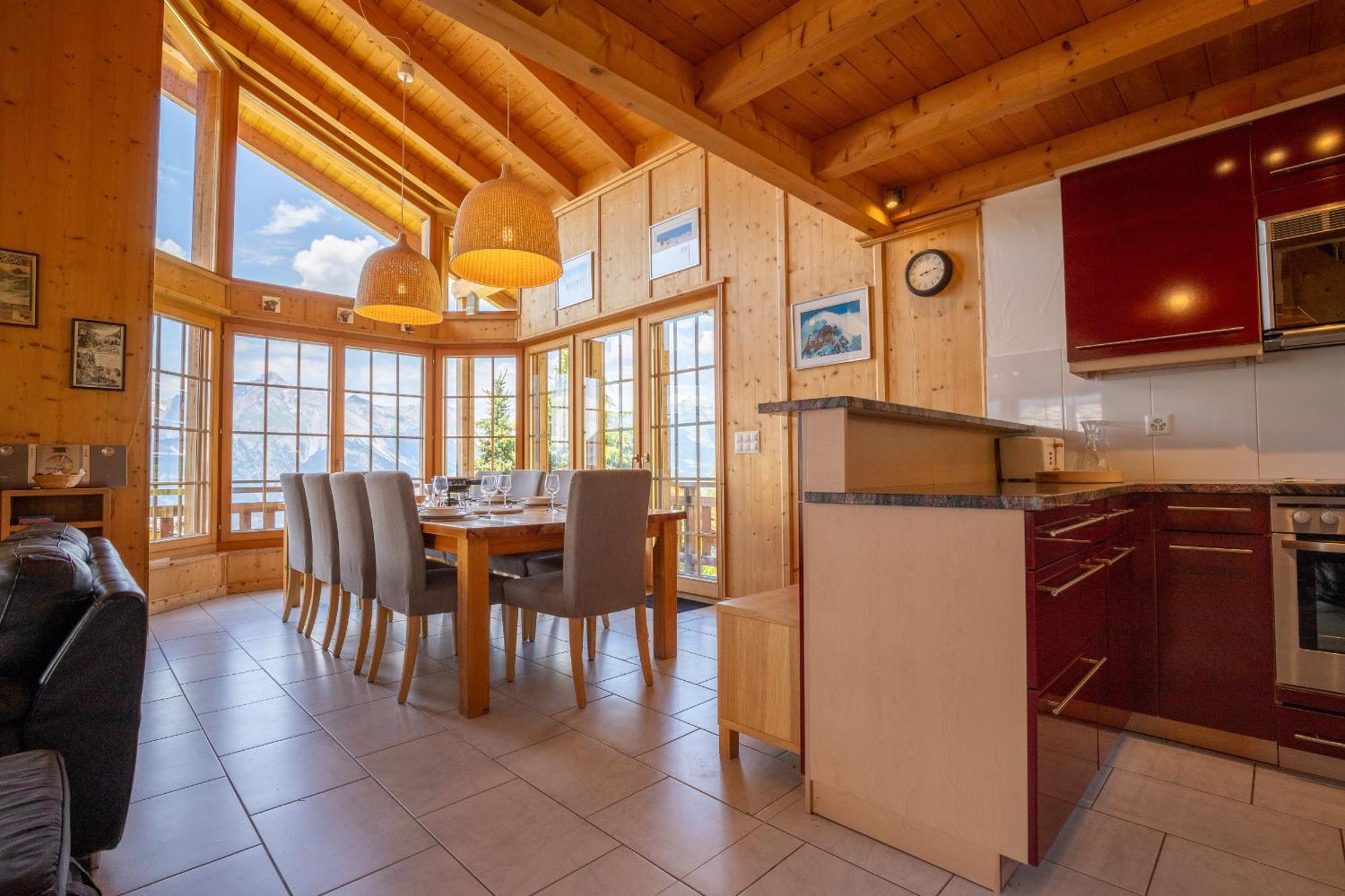 Christoph STANDING&CALM chalet 10 pers by Alpvision Résidences Veysonnaz Exterior foto