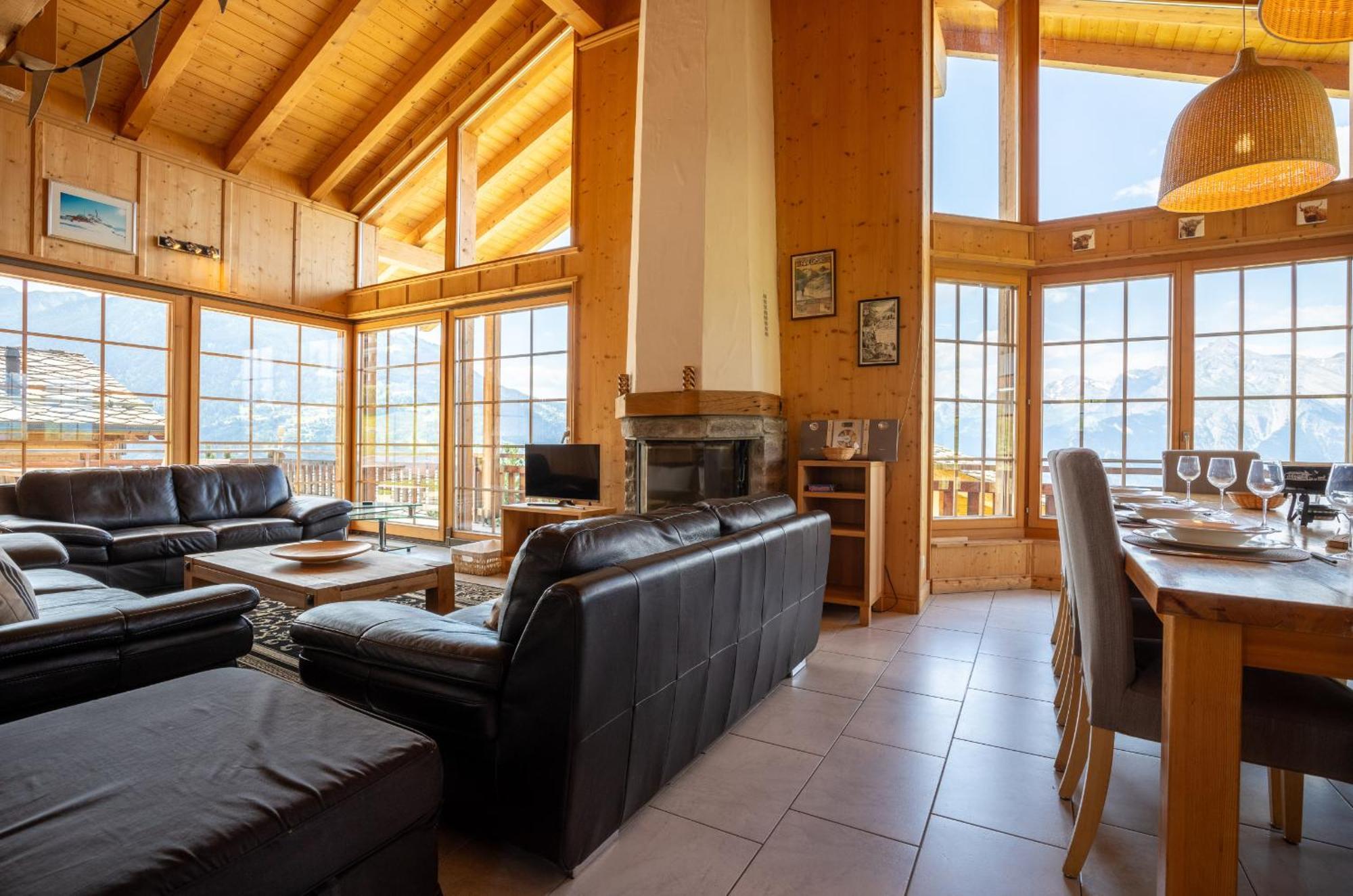 Christoph STANDING&CALM chalet 10 pers by Alpvision Résidences Veysonnaz Exterior foto